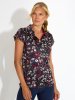 Abacus Golf Polo Victoria Drycool Flowerprint Damen