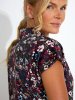 Abacus Golf Polo Victoria Drycool Flowerprint Damen