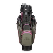 Big Max Cartbag Dri Lite Silencio 3 Organizer Charcoal-Fuchsia-Schwarz