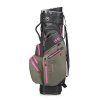 Big Max Cartbag Dri Lite Silencio 3 Organizer Charcoal-Fuchsia-Schwarz