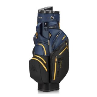 Big Max Cartbag Dri Lite Silencio 3 Organizer Schwarz-Navy-Gelb