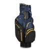 Big Max Cartbag Dri Lite Silencio 3 Organizer Schwarz-Navy-Gelb