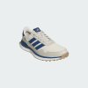 Adidas Golfschuh S2G 26 Leather Spikeless Beige-Blau Herren