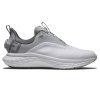 FootJoy Golfschuh Quantum Boa Spikeless Weiß-Grau Herren