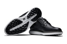 FootJoy Golfschuh Traditions Spikeless Blucher Schwarz Herren