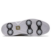 FootJoy Golfschuh Traditions Spikes Weiß/Beige Damen