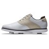 FootJoy Golfschuh Traditions Spikes Weiß/Beige Damen