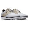 FootJoy Golfschuh Traditions Spikes Weiß/Beige Damen