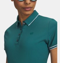 Under Armour Golf Polo Drive Chill Shortsleeve Dunkelgrün Damen