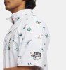 Under Armour Golf Polo Drive Wind Golf Trip Weiß Herren