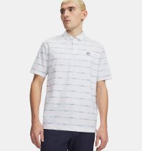 Under Armour Golf Polo Drive Chill Printed Weiß Herren