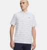 Under Armour Golf Polo Drive Chill Printed Weiß Herren
