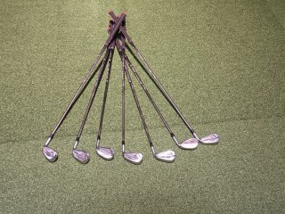 Mizuno Eisensatz JPX 921 HM 6-SW Rechtshand Graphit R-Flex Gebraucht