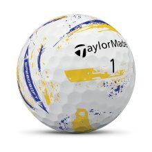 TaylorMade Golfball SpeedSoft Ink Blau/Gelb 1 Dutzend