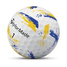 TaylorMade Golfball SpeedSoft Ink Blau/Gelb 1 Dutzend