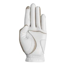 Zoom Golfhandschuh Hybrid Weiß-Sand Damen Linker Handschuh One Size