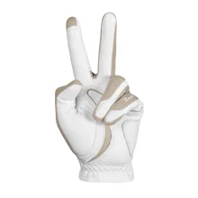 Zoom Golfhandschuh Hybrid Weiß-Sand Damen Linker Handschuh One Size