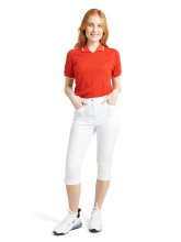 Abacus Golf Polo Sand Halfsleeve Rot Damen
