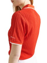 Abacus Golf Polo Sand Halfsleeve Rot Damen