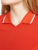 Abacus Golf Polo Sand Halfsleeve Rot Damen