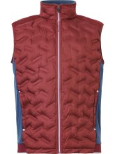 Abacus Golf Weste Portrush Hybrid Bordeaux-Blau Herren