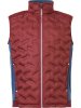 Abacus Golf Weste Portrush Hybrid Bordeaux-Blau Herren