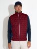 Abacus Golf Weste Portrush Hybrid Bordeaux-Blau Herren