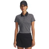 Under Armour Golfpolo Playoff 3.0 Schwarz-Weiß Gemustert Damen