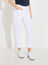 Abacus Golfhose Elite 7/8 Weiß Damen