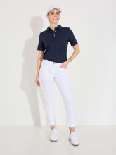 Abacus Golfhose Elite 7/8 Weiß Damen