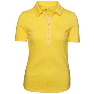 Girls Golf Polo Basic Sophy Gelb Damen UK M
